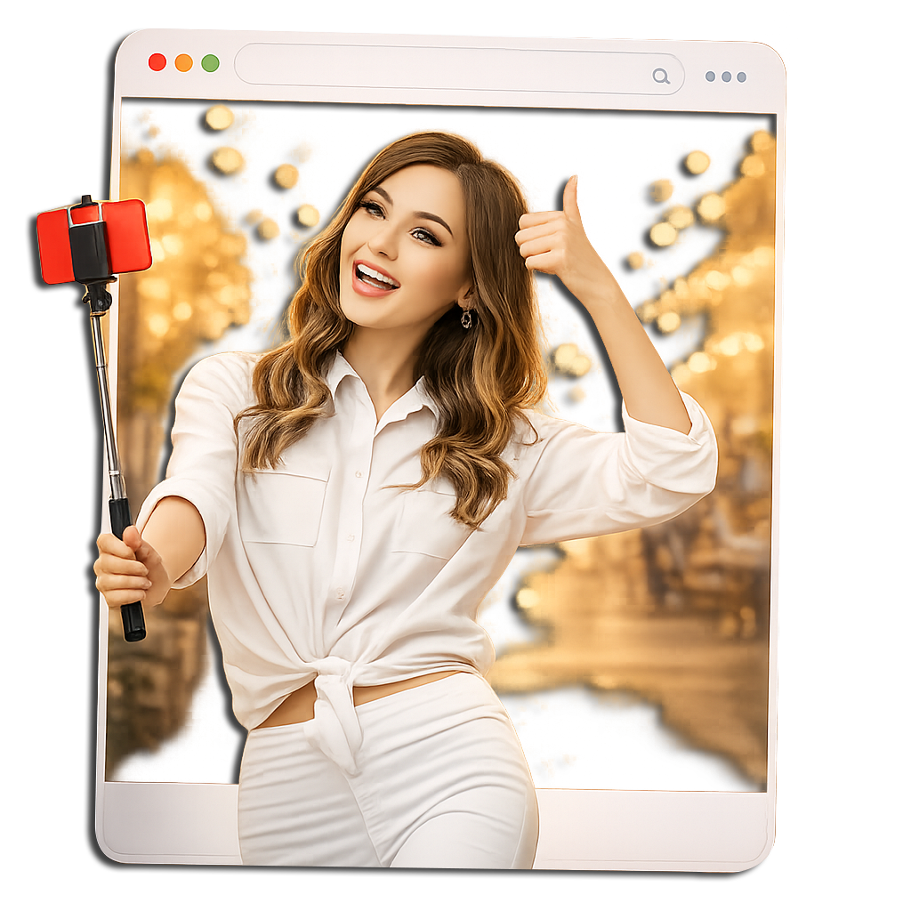 Creator growing their social brand with Dream Panely 